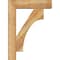 Ekena Millwork Westlake Block Rough Sawn Bracket w/ Offset Brace, Western Red Cedar, 6"W x 22"D x 30"H BKT0604X22X30WTL05RWR - alternate 4